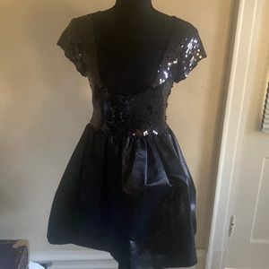 Sequin and sateen fun party dress SEA New York
